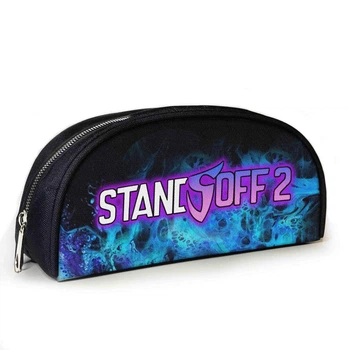 Пенал шкільний No Brand Standoff 2 23x10x8 см Чорний (3926)