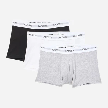 Набор трусов боксеров мужских хлопковых Lacoste 976082112 2XL 3 шт Разных цветов (1159858560)