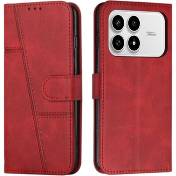 Чехол-книжка с застежкой UniCase Jet Cover для Xiaomi Poco F8 Pro - Red