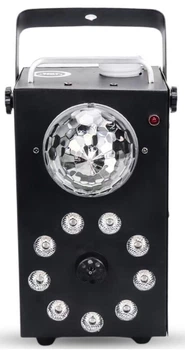 Wytwornica dymu z LED i kulą disco Light4Me Party Fog 700 W (5908249831742)
