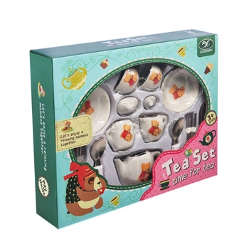 Детский набор посуды Tea set 868-E6-4 фарфор 17 предметов