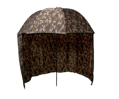 Парасолька з тентом для рибалки Flagman Camo Umbrella With Tent 2.5м