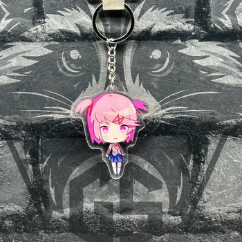 Брелок з Акрилу Doki Doki Literature Club! Нацукі 1