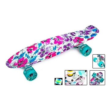 Пенни-борд 22 Print Маки подсветка колес PR47
