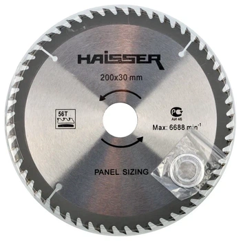 Диск пильний 200*30 54 зуб. по ламінату (негат.зуб) HAISSER 4311633