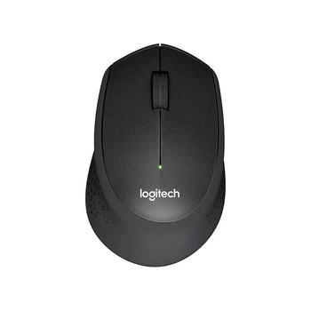 Беспроводная мышь Logitech M330 silent plus 2.4GHz бесшумная Черная