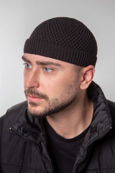Чоловіча міні-шапка "Nico" Чорний 56-59 000040399