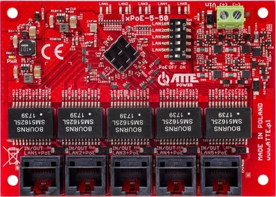 Switch ATTE 5-Port Gigabit PoE (xPOE-5-50-OF)