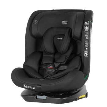Автокрісло CARRELLO Unity CRL-17010 Totality Black i-Size 40-150см ISOFIX, поворот /1/ CRL-17010 Totality Black