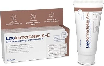 Krem do twarzy Linotormentiallae A+E tormentiolowy z witaminami A i E 50 g (5900558001144)