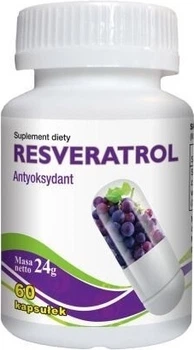 Дієтична добавка Gorvita Resveratrol 24 г 60 капсул (5907636994961)