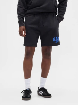 Шорты хлопковые короткие мужские GAP 369525833 2XL Черные (1159858298)