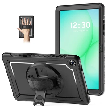 Протиударний чохол Shockprof Carbon з підставкою 360° для планшета Samsung Galaxy Tab A11+ Plus 11" / Tab A9+ Plus 11" (SM-X236, SM-X230, SM-X216, SM-X210)
