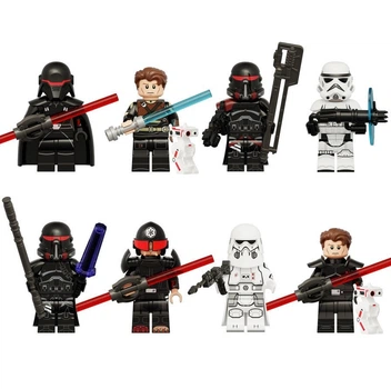 Набор фигурок для конструктора Звёздные войны Star Wars 8 шт KT1066