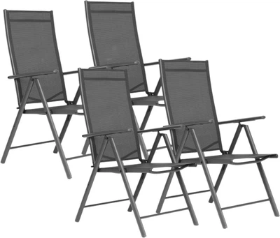 Набір садових стільців ModernHome by Multistore WR1652-4 Сірі