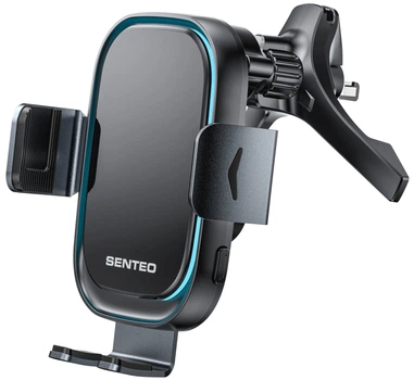 Автотримач Senteo SH-02 Drift 2 Wireless charging 15W Dashboard + Airvent Black