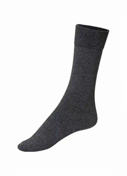 Носки трикотаж с широкой резинкой для мужчины Livergy LYCRA® 100378857 39-42 графитовый