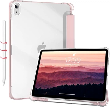 Чохол для планшета Apple iPad Air 11" M4 2026 BeCover Soft Edge з кріпленням для стилуса Apple Pencil Pink (BC_715267)