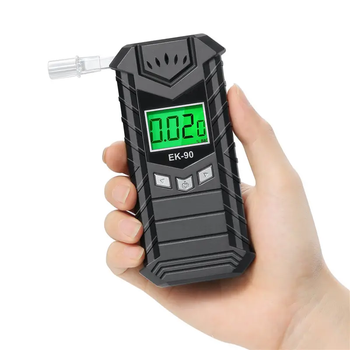 Персональний алкотестер/алкометр EK-90 з мундштуками - високоточний контроль за 5 секунд (0548)