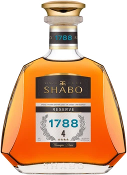 Бренді Shabo 1788 Reserve чотири зірки 0.5 л 40% (4820254573961)