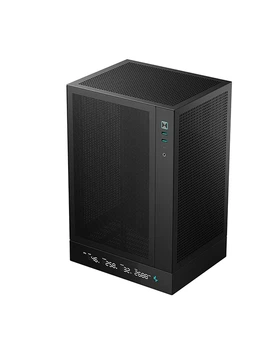 Корпус Deepcool CH170 Digital черный без БП Mini-ITX, 3.5"x1/2.5"(на выбор одно из трех:2.5SSD/3.5HDD/12смвент) (CH170 DIGITAL)