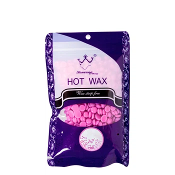 Виск плівковий для депіляції в гранулах Konsung Hot Wax 100 г Pink