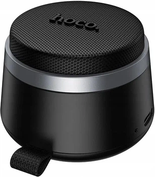 Портативная Bluetooth колонка Hoco HC43 Surpass MINI Magnetic TWS, 3W, 500 mAh, Bluetooth 5.3 — Black (788807)