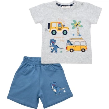 Набор детской одежды Breeze с машинкой (20988-80B-gray) Breeze 20988-80B-gray 1032460