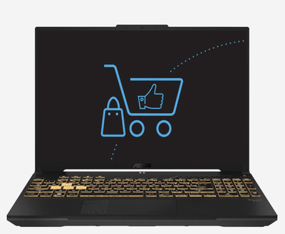 Ноутбук ASUS TUF Gaming F16 FX607VU-I5165 Core 5-210H / 16GB / 1 ТB SSD / RTX 4050 6GB / 16" 144Hz / Windows 11