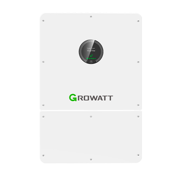 Гибридный инвертор 3-фазный Growatt WIT 5K-HU 5kW 150-850V 1 MPPT АКБ 48V OLED дисплей WiFi IP66 White