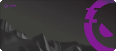 Podkładka gamingowa Lorgar Advanced MPA15XL Speed Black/Purple (5291485019778)