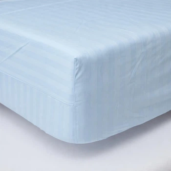 Простирадло на резинці Moon&Star Ocean Calm Satin Stripe 160х190х20 см (MS-850005193)