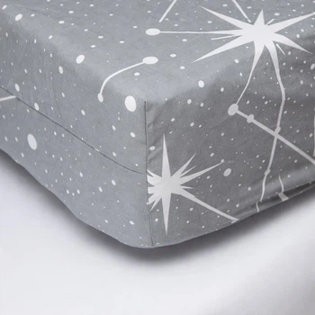 Простирадло на резинці Moon&Star Starfall Бязь Gold Люкс 80х190х10 см (MS-850003541)