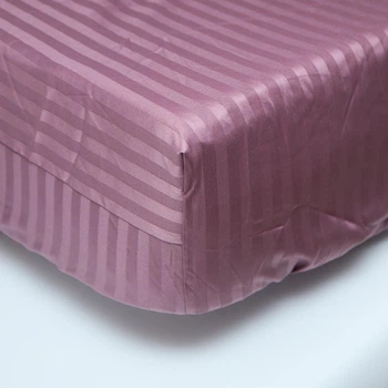Простирадло на резинці Moon&Star Garnet Satin Stripe 70х190х10 см (MS-850004800)