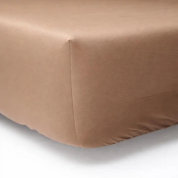 Простирадло на резинці Moon&Star Brown Сатин Premium 90х200х10 см (MS-850004144)