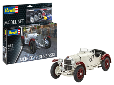 Сборная модель-копия Revell набор автомобиль Mercedes-Benz SSKL Уровень 4 Масштаб 1:32 (RVL-67737)
