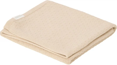 Дитячий плед Little Dutch Pure Soft Beige 70х100 см (8721122584361)