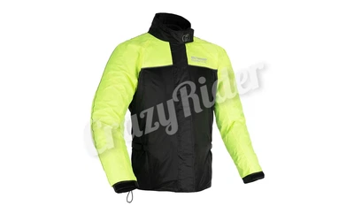 Мотодождевик куртка Oxford Rainseal Over Jacket Black Fluo XXL