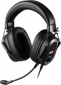 Наушники 2E GAMING HG320 V2, 7.1, USB-A, RGB, 2 м Черные (2E-HG320V2BK-7.1)