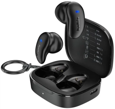 Słuchawki Belkin Soundform Anywhere True Wireless Black (AUC014HQBK)