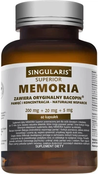 Suplement diety Singularis Memoria 60 kapsułek (5903263262459)