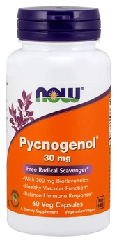 Пікногенол Now Foods Pycnogenol 30 мг 60 капсул (733739032645)