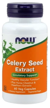 Екстракт насіння селери Now Foods Celery Seed Extract 60 капсул (733739046260)