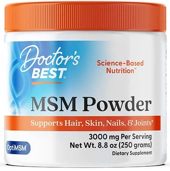MSM Doctor's Best MSM Powder з OptiMSM 250 г (753950007066)