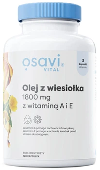 Примула Osavi з вітамінами A та E 120 капсул (5904139922347)