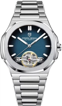 Мужские часы Pagani Design PD-YS025 Silver-Blue