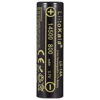 Аккумуляторная батарея LiitoKala Lii-14A 14500/3.7V/0.5A/800 mAh