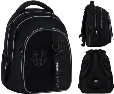 Рюкзак подростковый Kite Education teens FC Barcelona 43x33x23 см 25.5 л Черный (BC26-8001L)