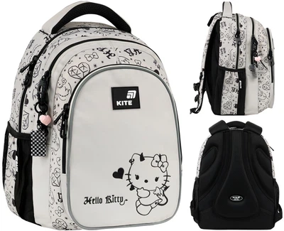 Рюкзак ортопедичний Kite Education teens Hello Kitty 40x29x17 см 20.5 л Бежевий (HK26-8001M)