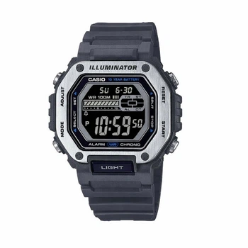 Чоловічий годинник Casio MWD-110H-8B з підсвічуванням